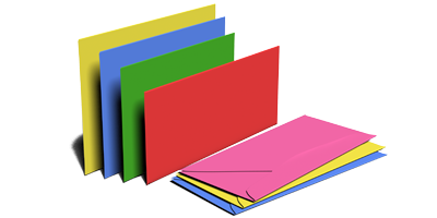 blank Astrobright Envelopes